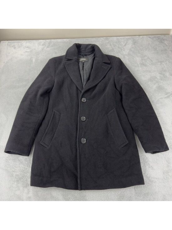 Mackage Other - Mackage Dillon Black Wool Cashmere Blend Coat Medium